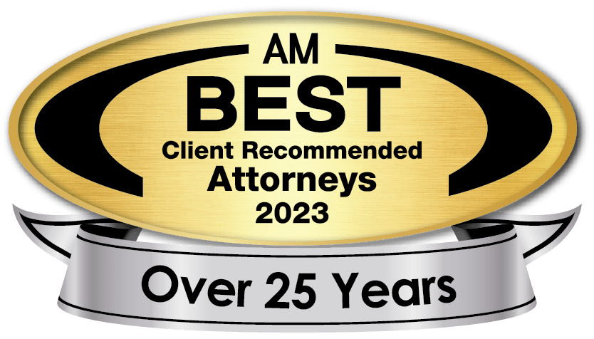 AM BEST Attorneys Over 25 Years